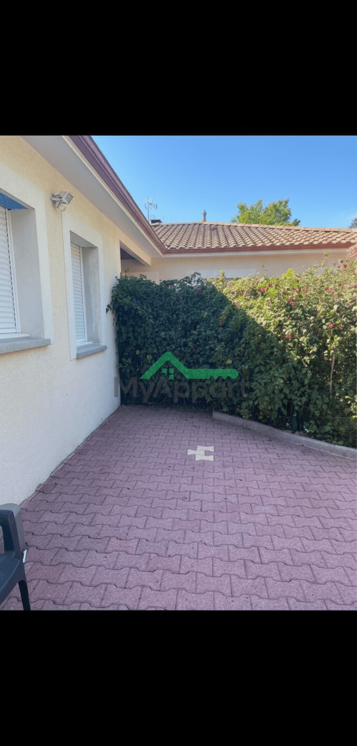 F2 meublé à 7 km de libourne