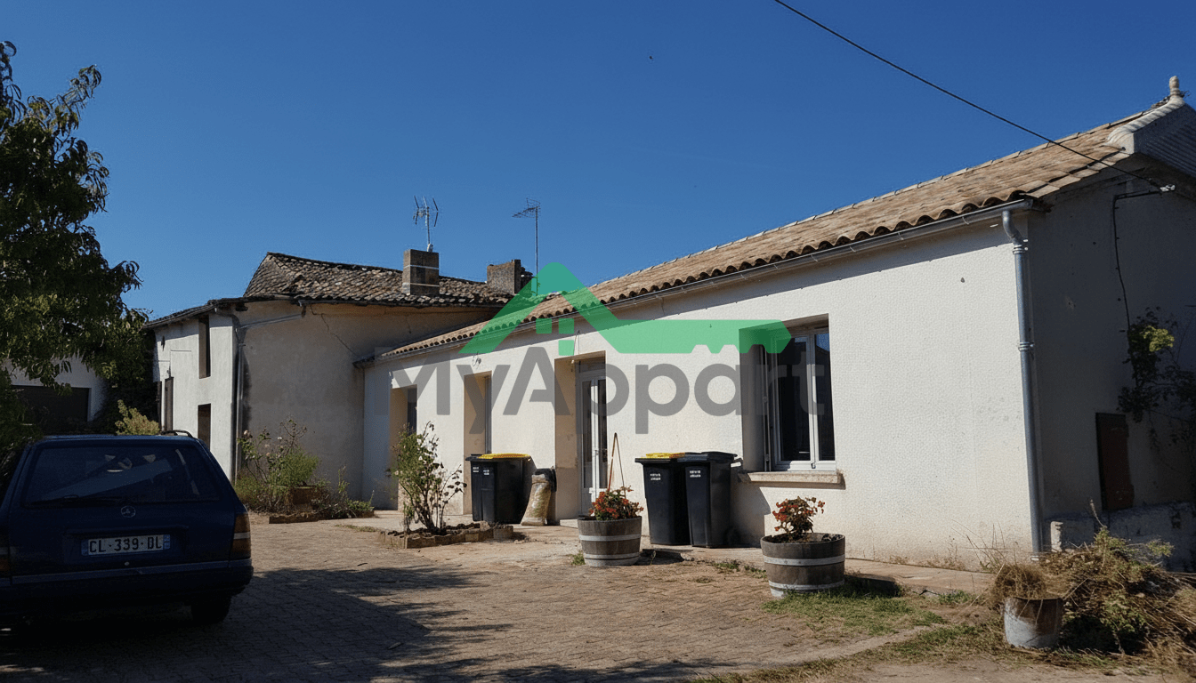 Maison T3 avec Jardin à Allemans du Dropt