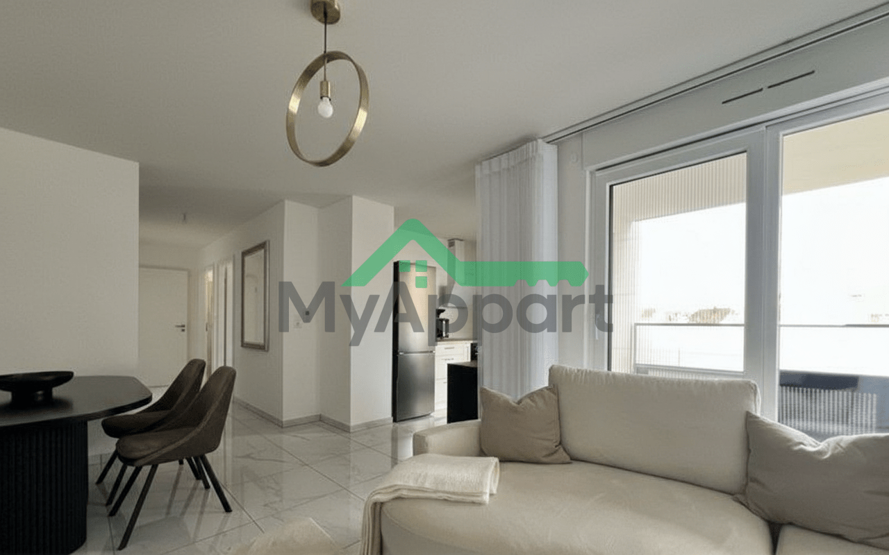 Appartement moderne 3 pièces